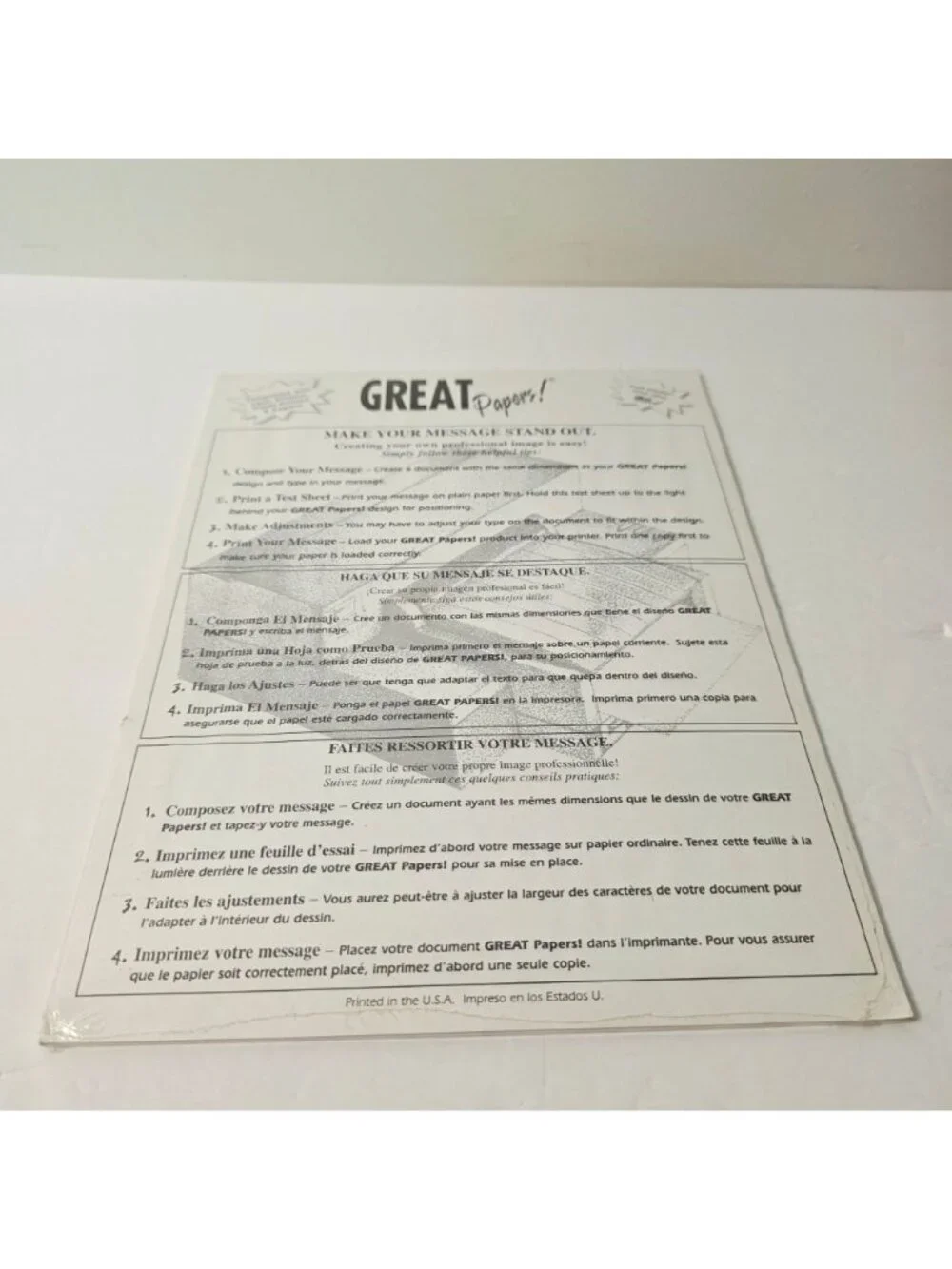Vtg Stacked Books Reading Library Letterhead Paper Stationary Scrapbook DIY Art